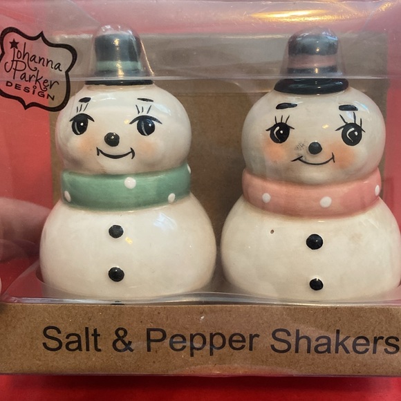 Snowman salt and pepper shaker - Picture 4 of 7